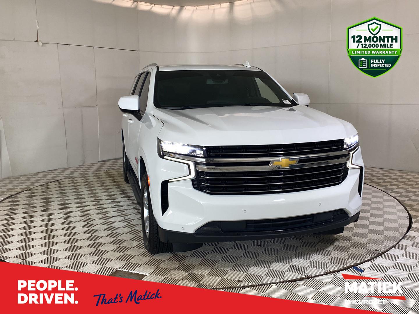 Summit White 2023 Chevrolet Tahoe SUV / Crossover Four-Wheel Drive Automatic