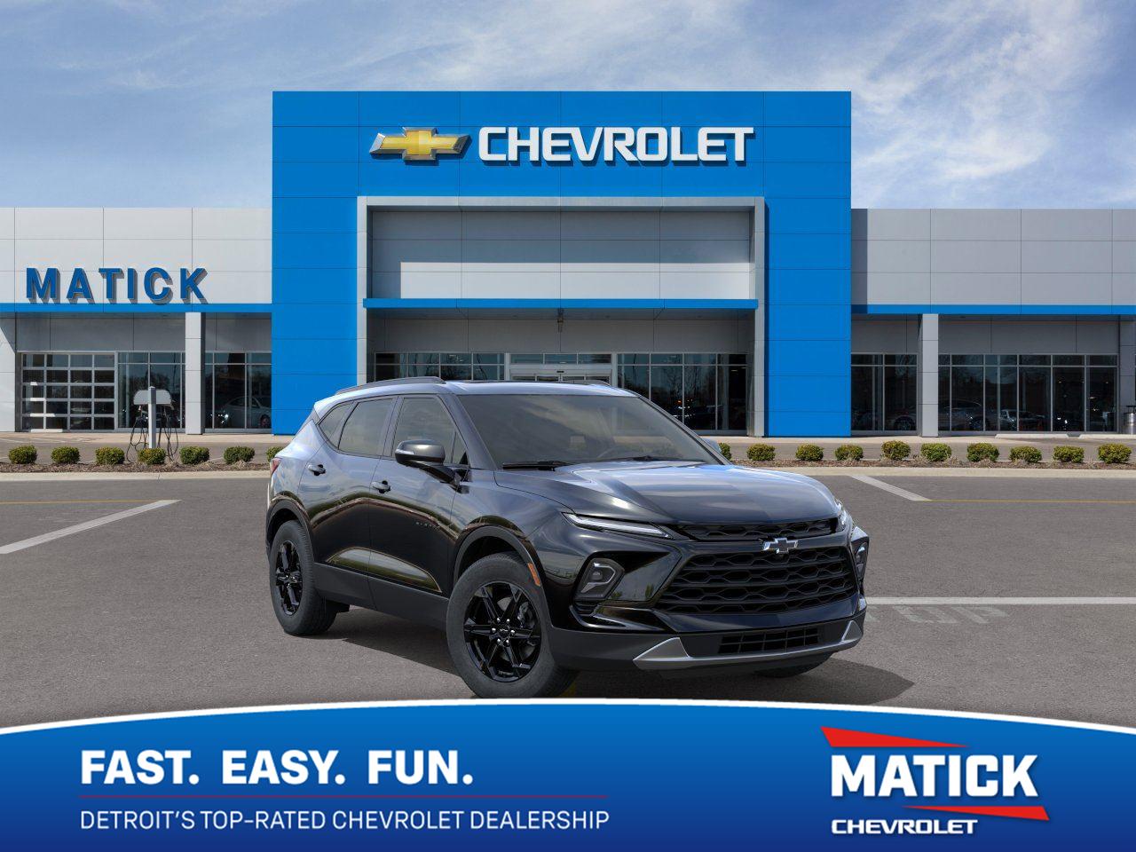 Black 2026 Chevrolet Blazer SUV / Crossover 9-Speed Automatic