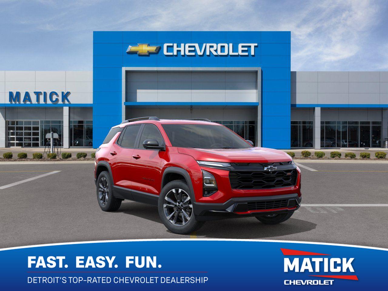 Radiant Red Tintcoat 2026 Chevrolet Equinox SUV / Crossover Four-Wheel Drive 8-Speed Automatic