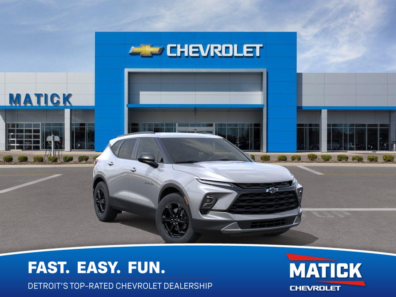 Sterling Gray Metallic 2026 Chevrolet Blazer SUV / Crossover 9-Speed Automatic