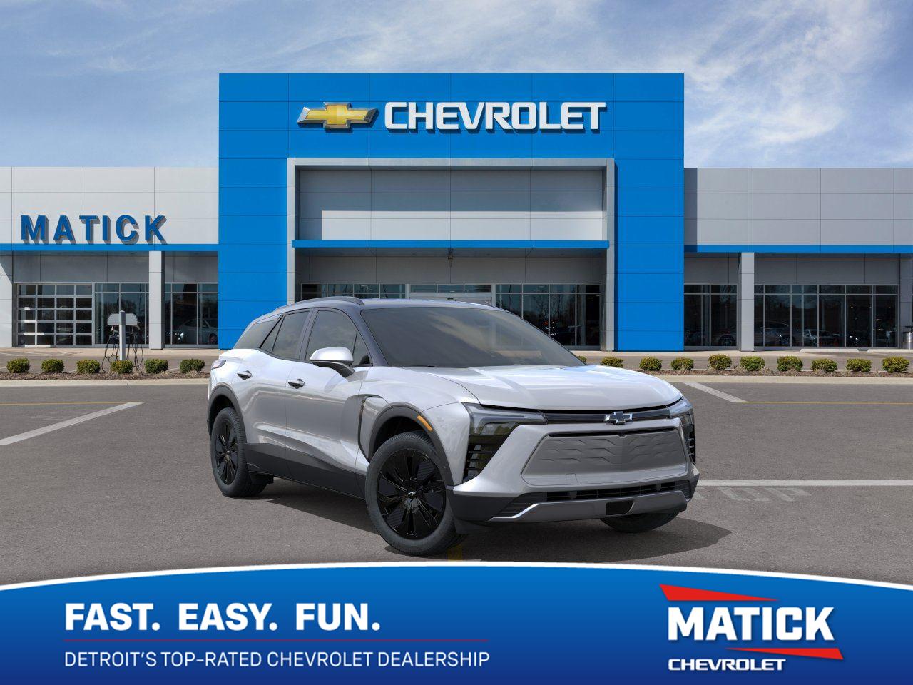 Sterling Gray Metallic 2026 Chevrolet Blazer EV SUV / Crossover Front-Wheel Drive Automatic