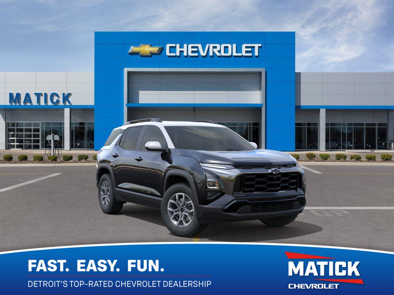 Mosaic Black Metallic 2026 Chevrolet Equinox SUV / Crossover Four-Wheel Drive 8-Speed Automatic