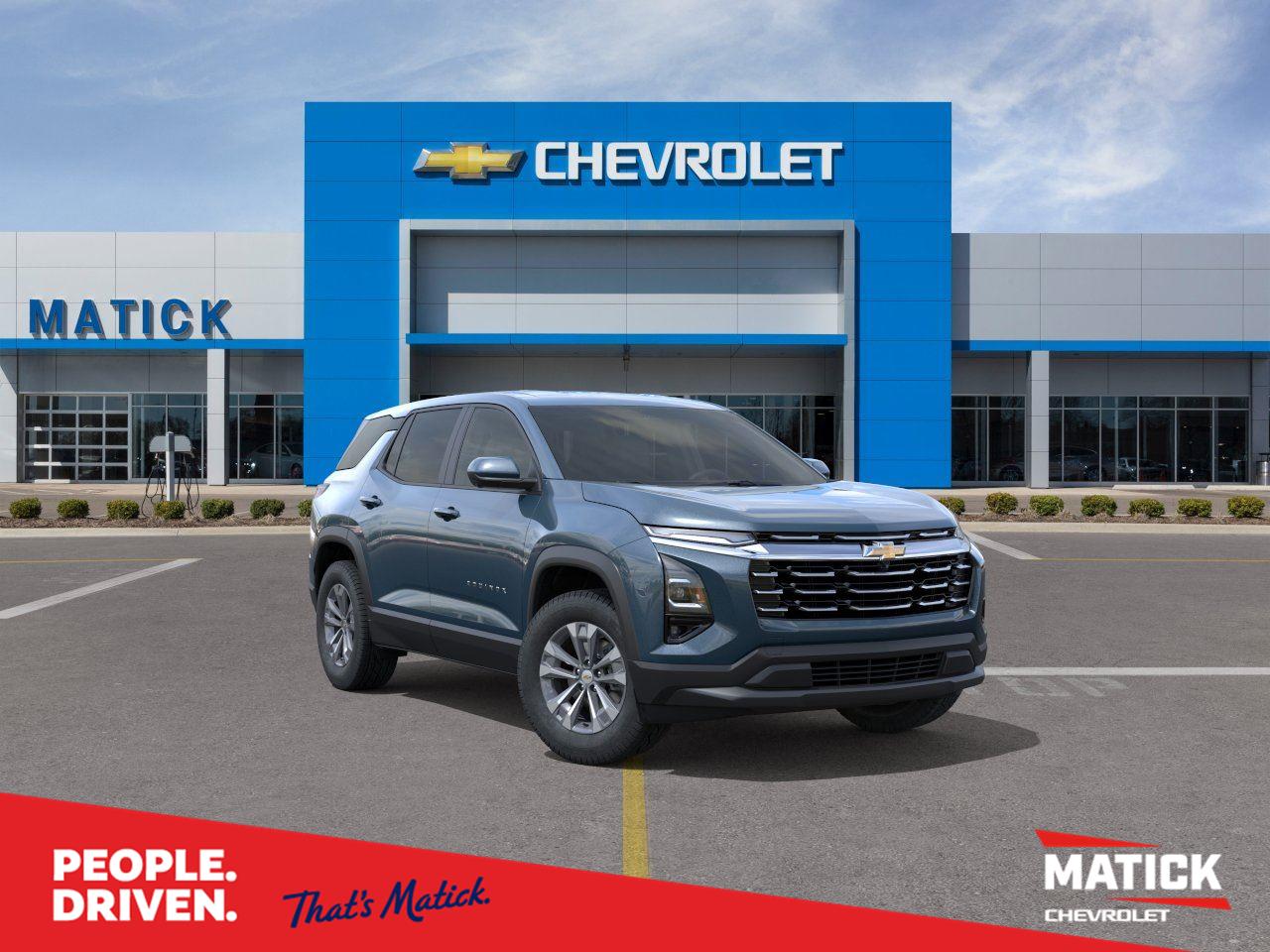 Lakeshore Blue Metallic 2026 Chevrolet Equinox SUV / Crossover Front-Wheel Drive Continuously Variable Transmission