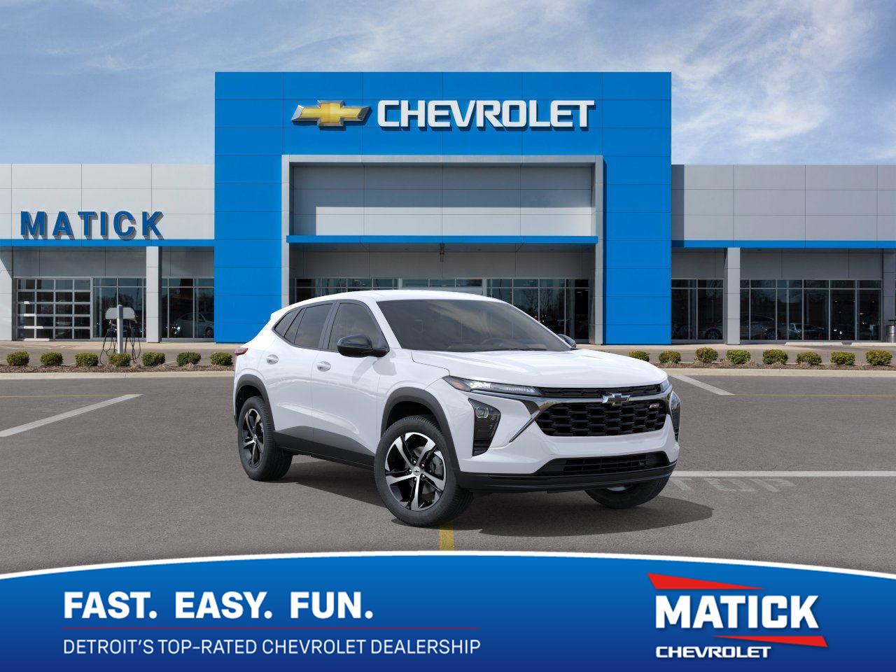 Summit White 2026 Chevrolet Trax SUV / Crossover Front-Wheel Drive 6-Speed Automatic