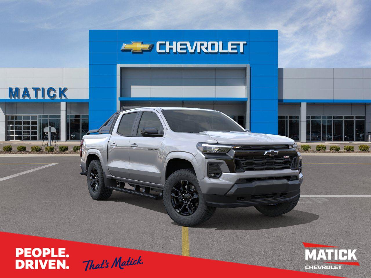 Sterling Gray Metallic 2026 Chevrolet Colorado Pickup Truck Four-Wheel Drive 8-Speed Automatic
