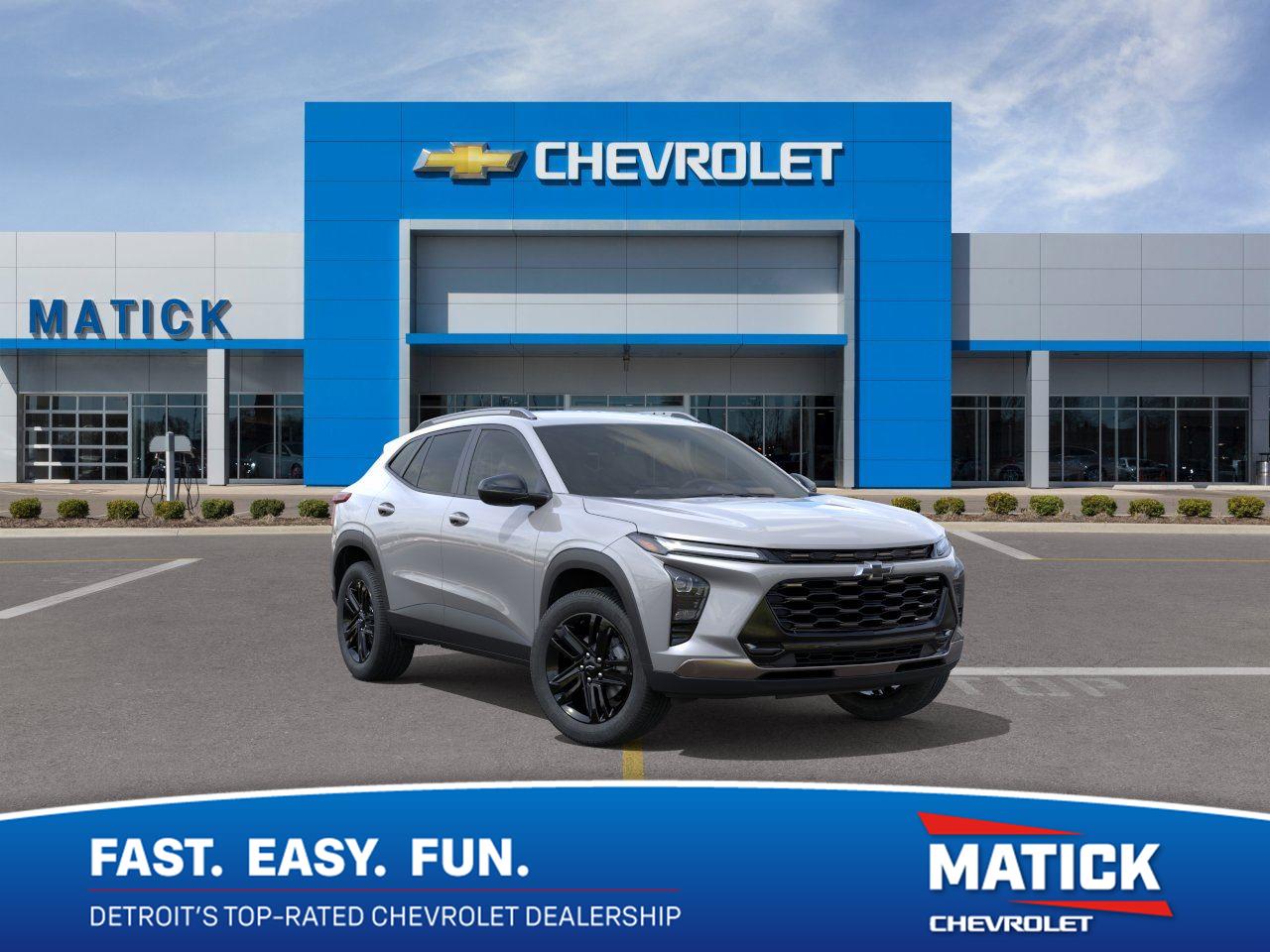 Sterling Gray Metallic 2026 Chevrolet Trax SUV / Crossover Front-Wheel Drive 6-Speed Automatic