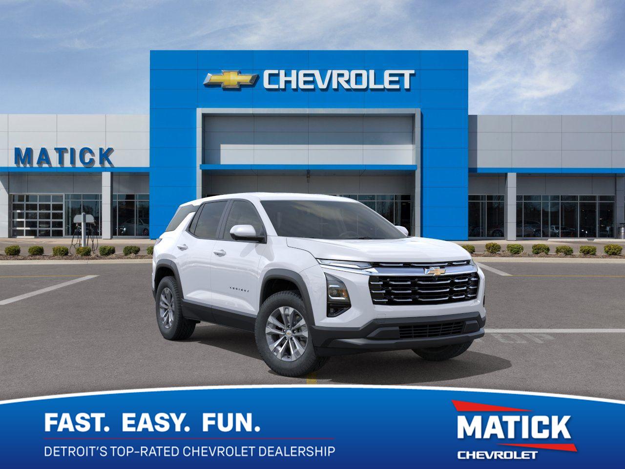 Summit White 2026 Chevrolet Equinox SUV / Crossover Front-Wheel Drive Continuously Variable Transmission