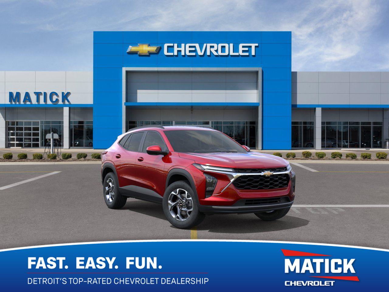 Apex Red 2026 Chevrolet Trax SUV / Crossover Front-Wheel Drive 6-Speed Automatic