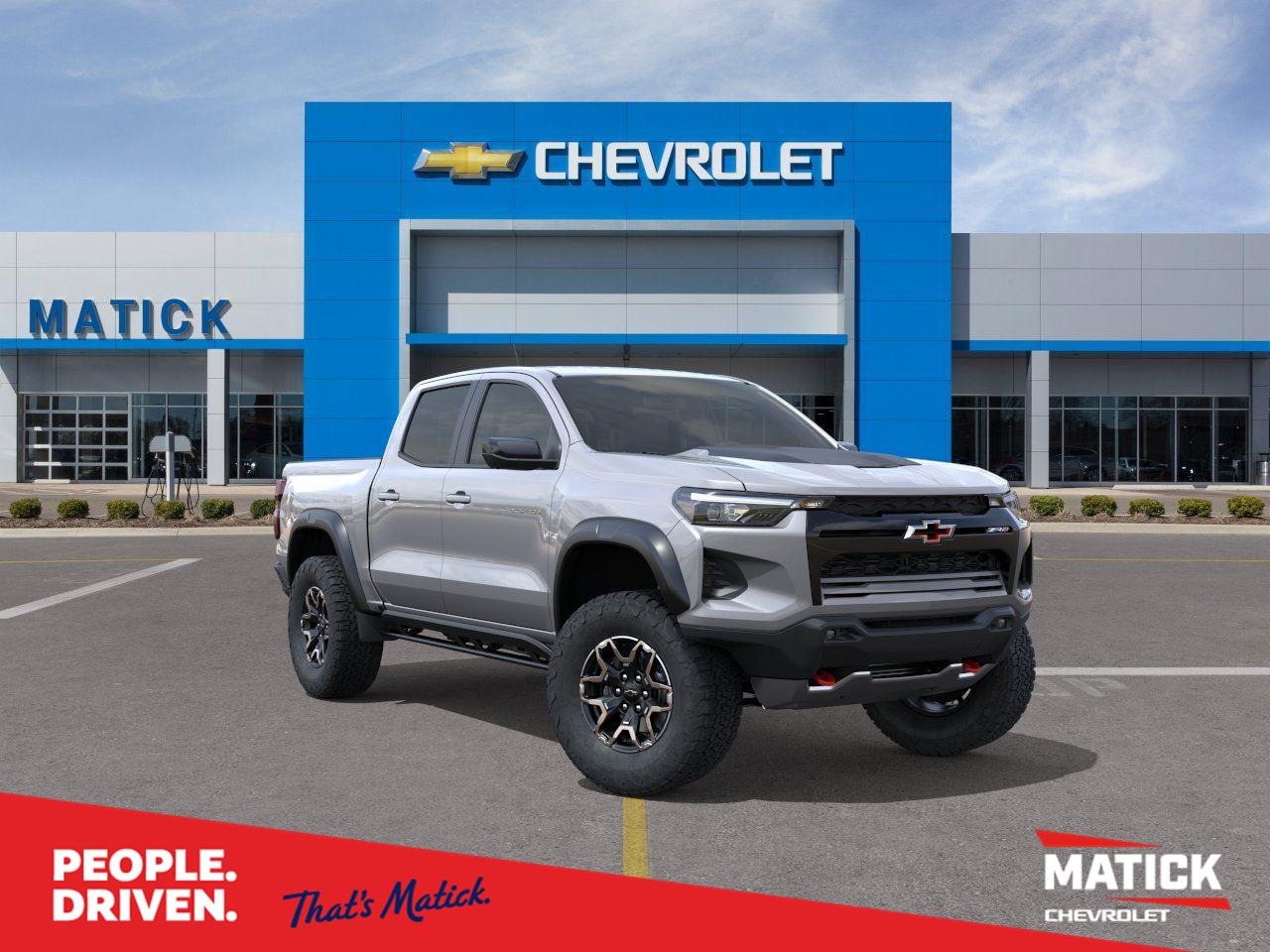 Sterling Gray Metallic 2026 Chevrolet Colorado Pickup Truck Four-Wheel Drive 8-Speed Automatic