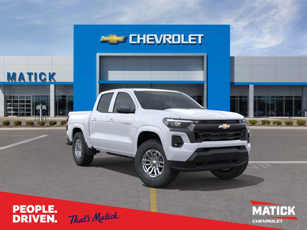 Summit White 2026 Chevrolet Colorado Pickup Truck Four-Wheel Drive 8-Speed Automatic