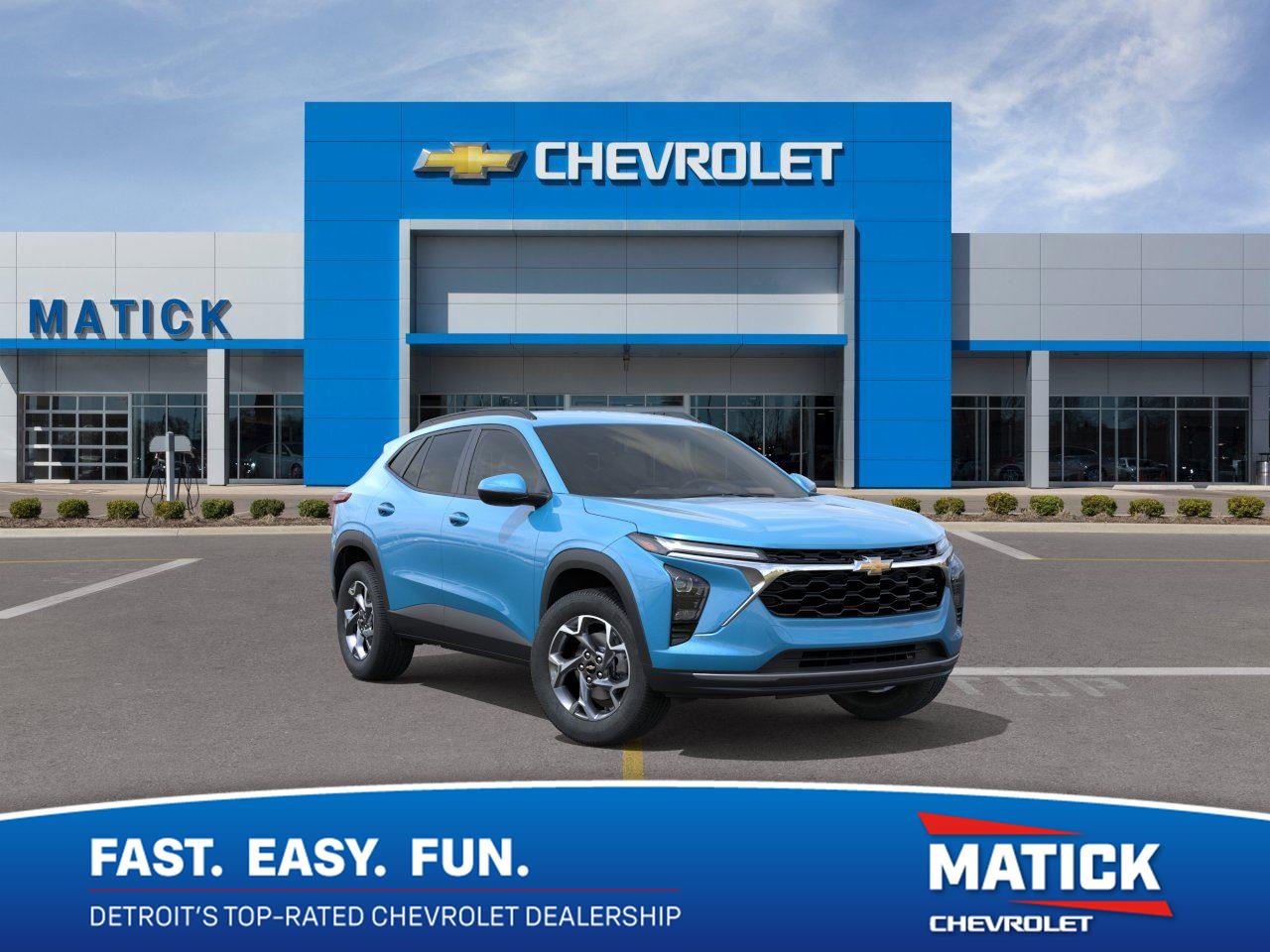Marina Blue Metallic 2026 Chevrolet Trax SUV / Crossover Front-Wheel Drive 6-Speed Automatic