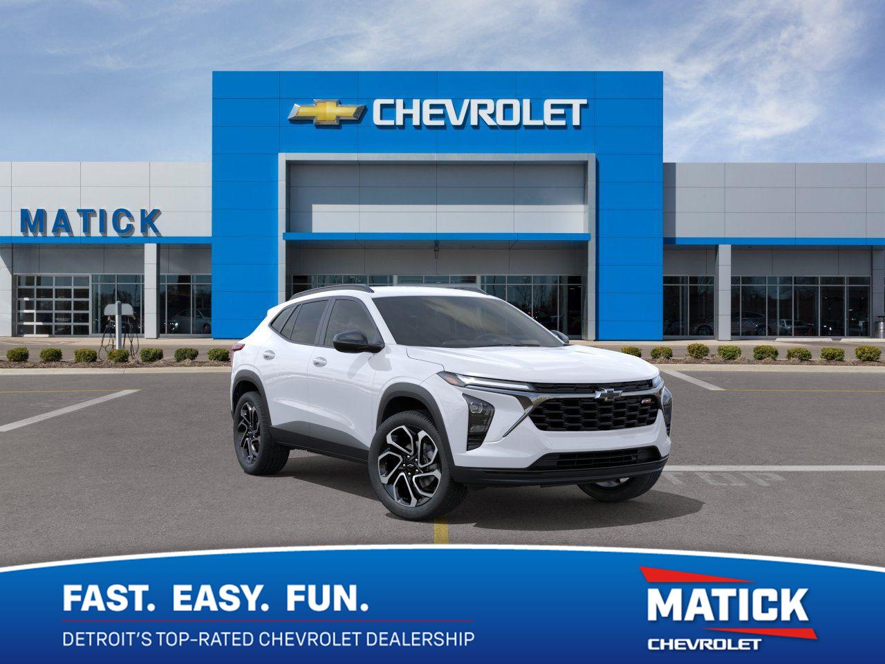 Summit White 2026 Chevrolet Trax SUV / Crossover Front-Wheel Drive 6-Speed Automatic