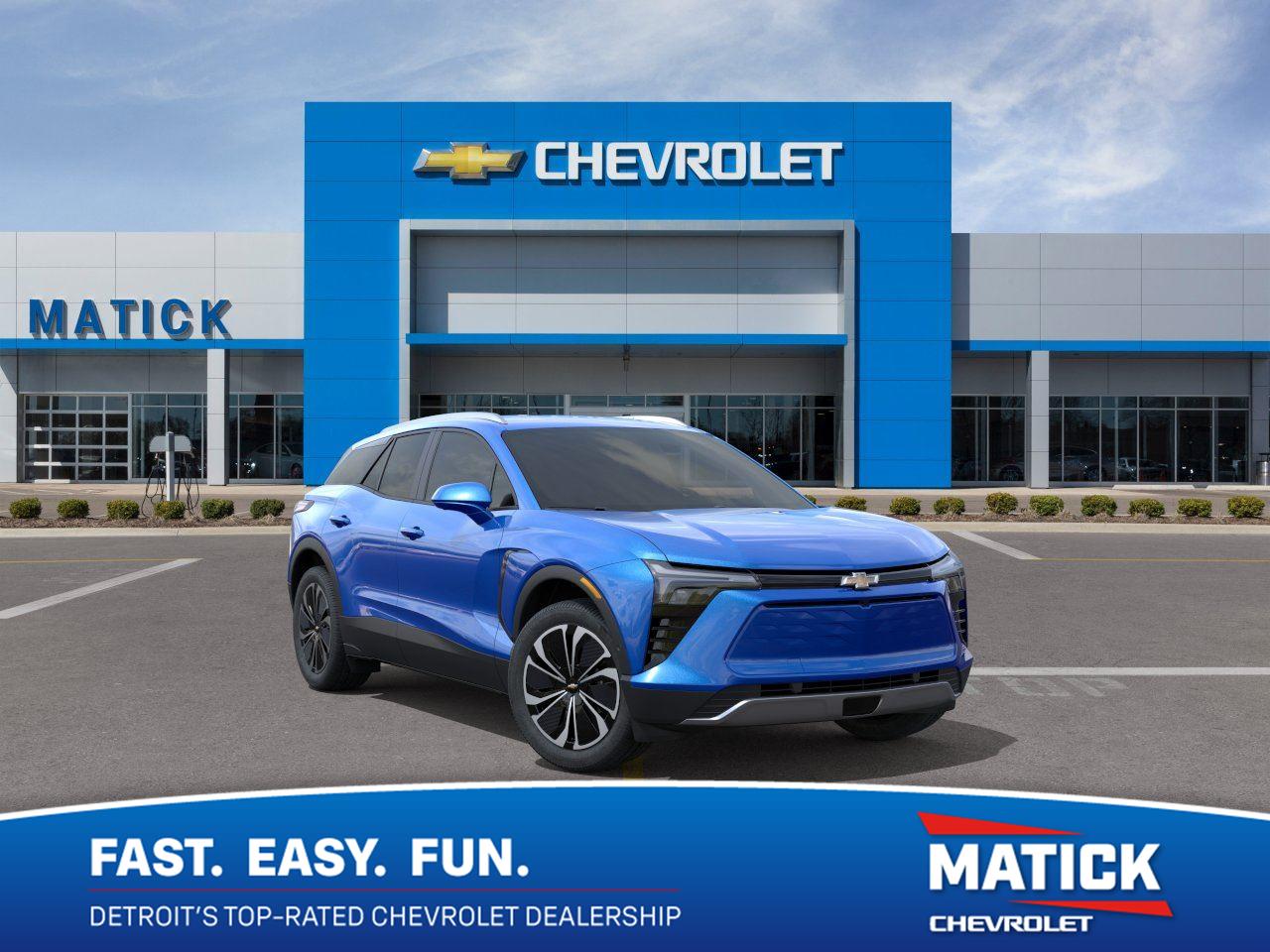Riptide Blue Metallic 2026 Chevrolet Blazer EV SUV / Crossover Front-Wheel Drive Automatic