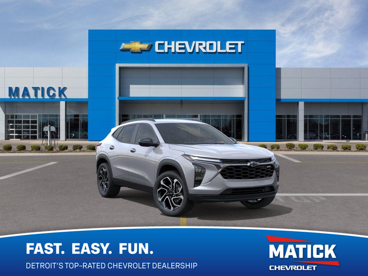 Sterling Gray Metallic 2026 Chevrolet Trax SUV / Crossover Front-Wheel Drive 6-Speed Automatic