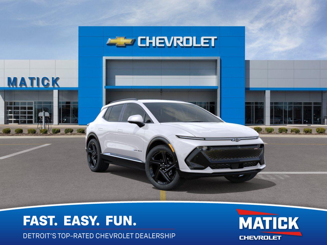 White (Iridescent Pearl Tricoat) 2025 Chevrolet Equinox EV SUV / Crossover All-Wheel Drive Automatic