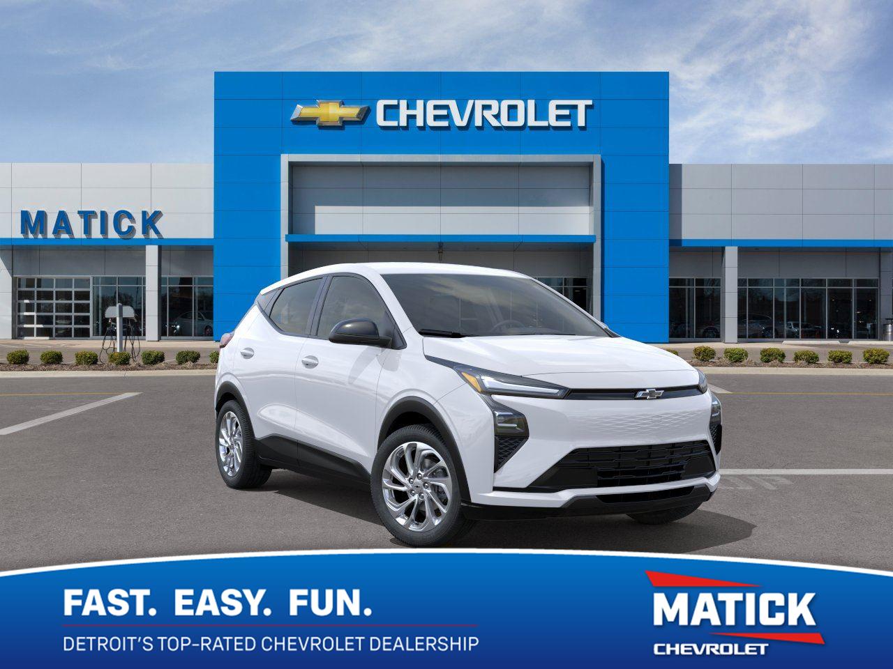 Summit White 2027 Chevrolet Bolt SUV / Crossover Front-Wheel Drive Automatic