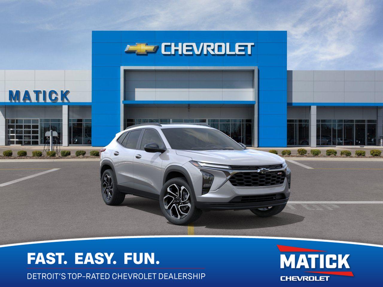 Sterling Gray Metallic 2026 Chevrolet Trax SUV / Crossover Front-Wheel Drive 6-Speed Automatic