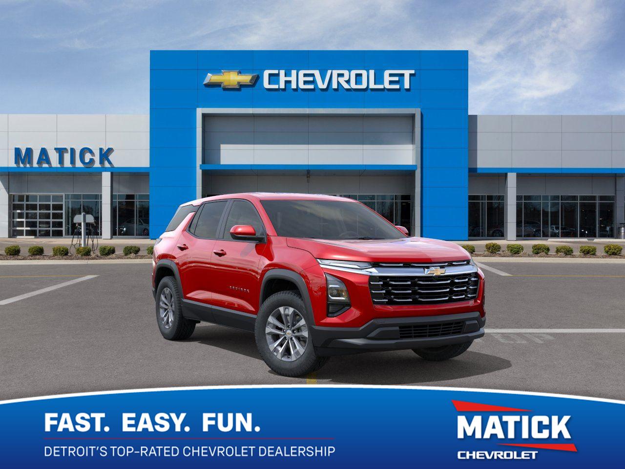 Radiant Red Tintcoat 2026 Chevrolet Equinox SUV / Crossover Front-Wheel Drive Continuously Variable Transmission