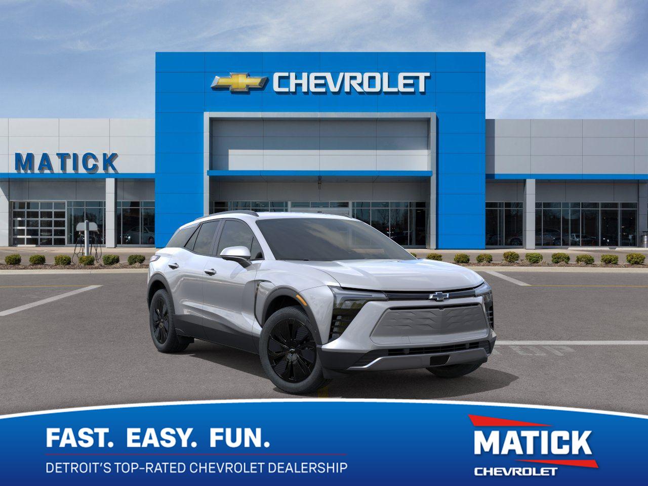 Sterling Gray Metallic 2026 Chevrolet Blazer EV SUV / Crossover Front-Wheel Drive Automatic
