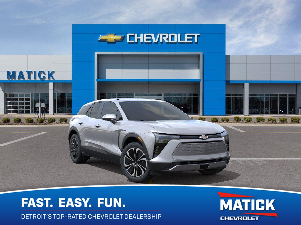 Sterling Gray Metallic 2026 Chevrolet Blazer EV SUV / Crossover Front-Wheel Drive Automatic