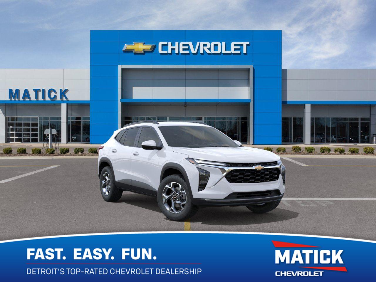 Summit White 2025 Chevrolet Trax SUV / Crossover Front-Wheel Drive 6-Speed Automatic