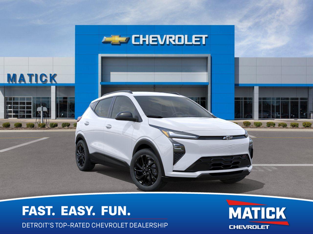 Summit White 2027 Chevrolet Bolt SUV / Crossover Front-Wheel Drive Automatic