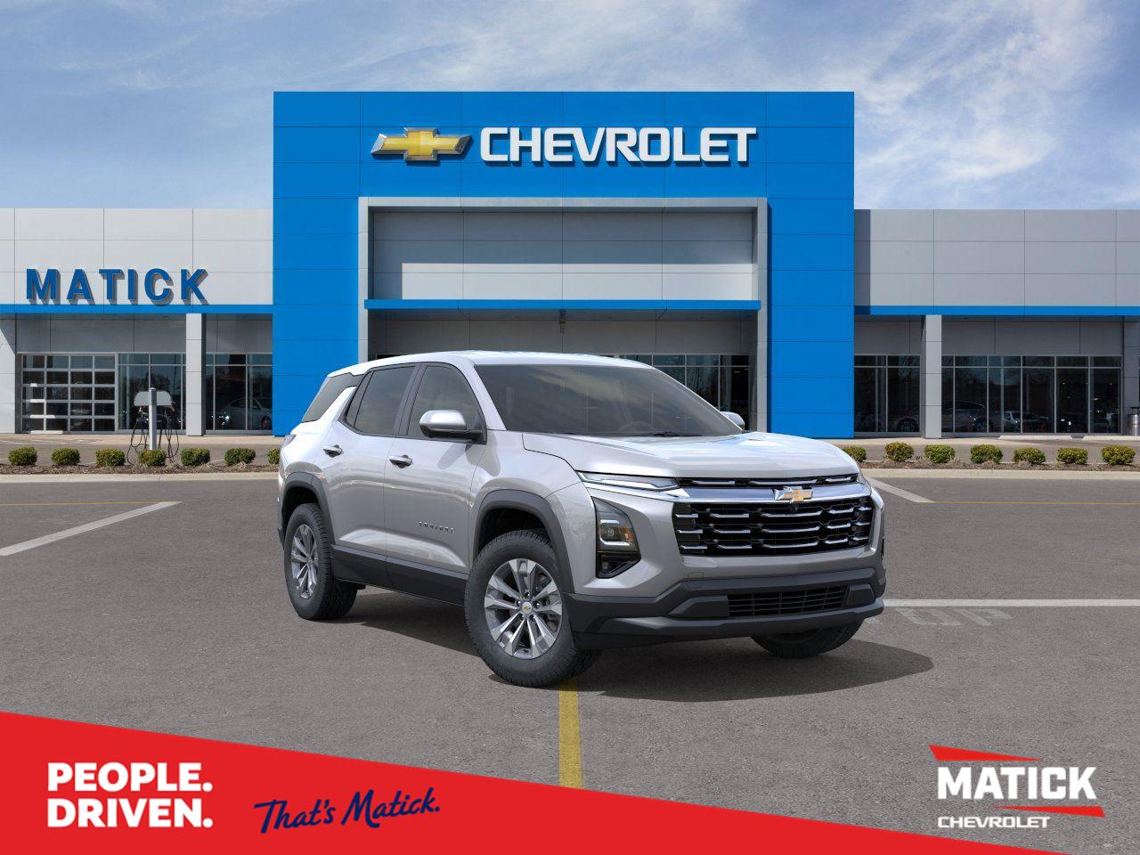 Sterling Gray Metallic 2026 Chevrolet Equinox SUV / Crossover Front-Wheel Drive Continuously Variable Transmission