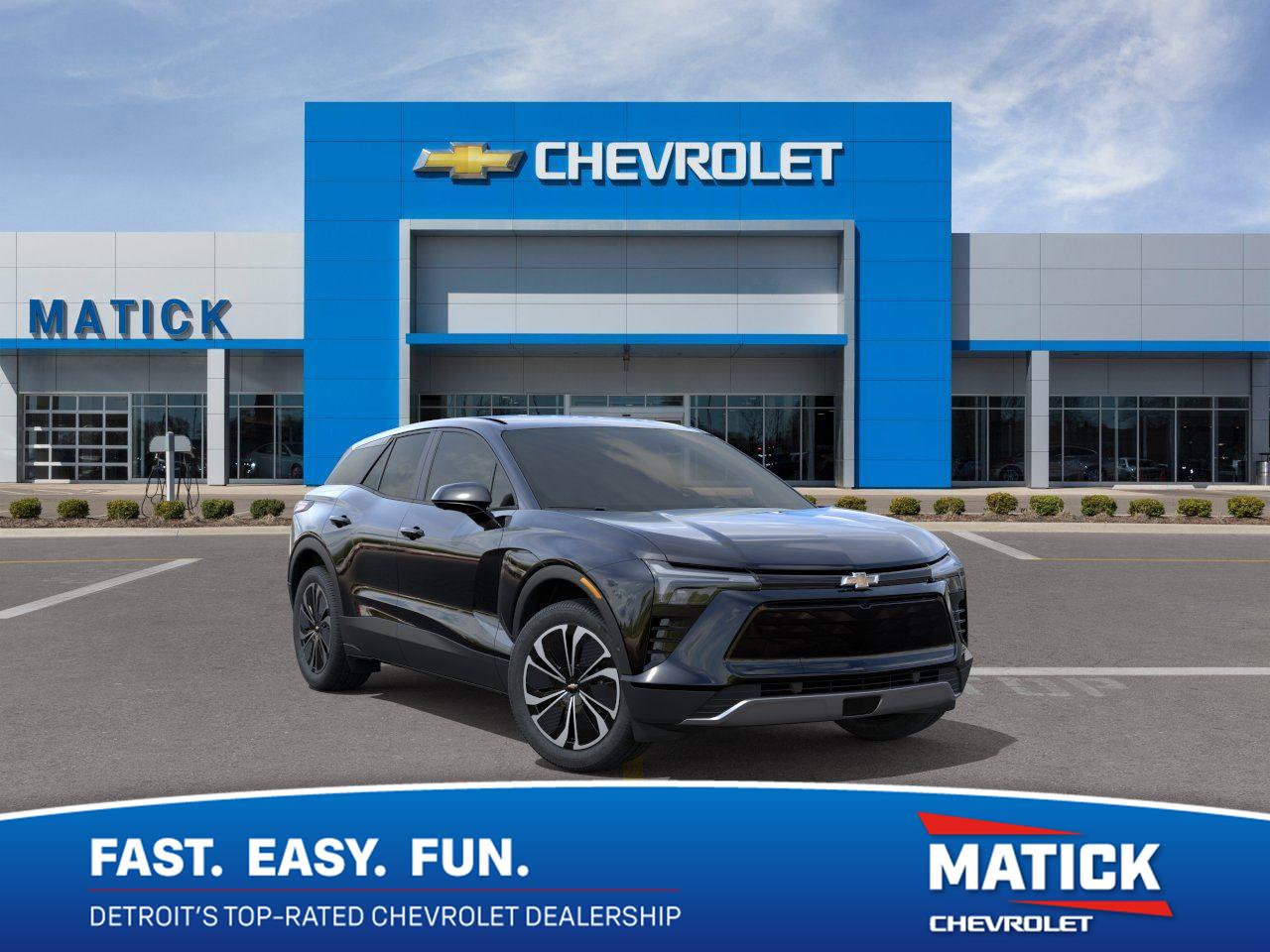 Black 2026 Chevrolet Blazer EV SUV / Crossover Front-Wheel Drive Automatic