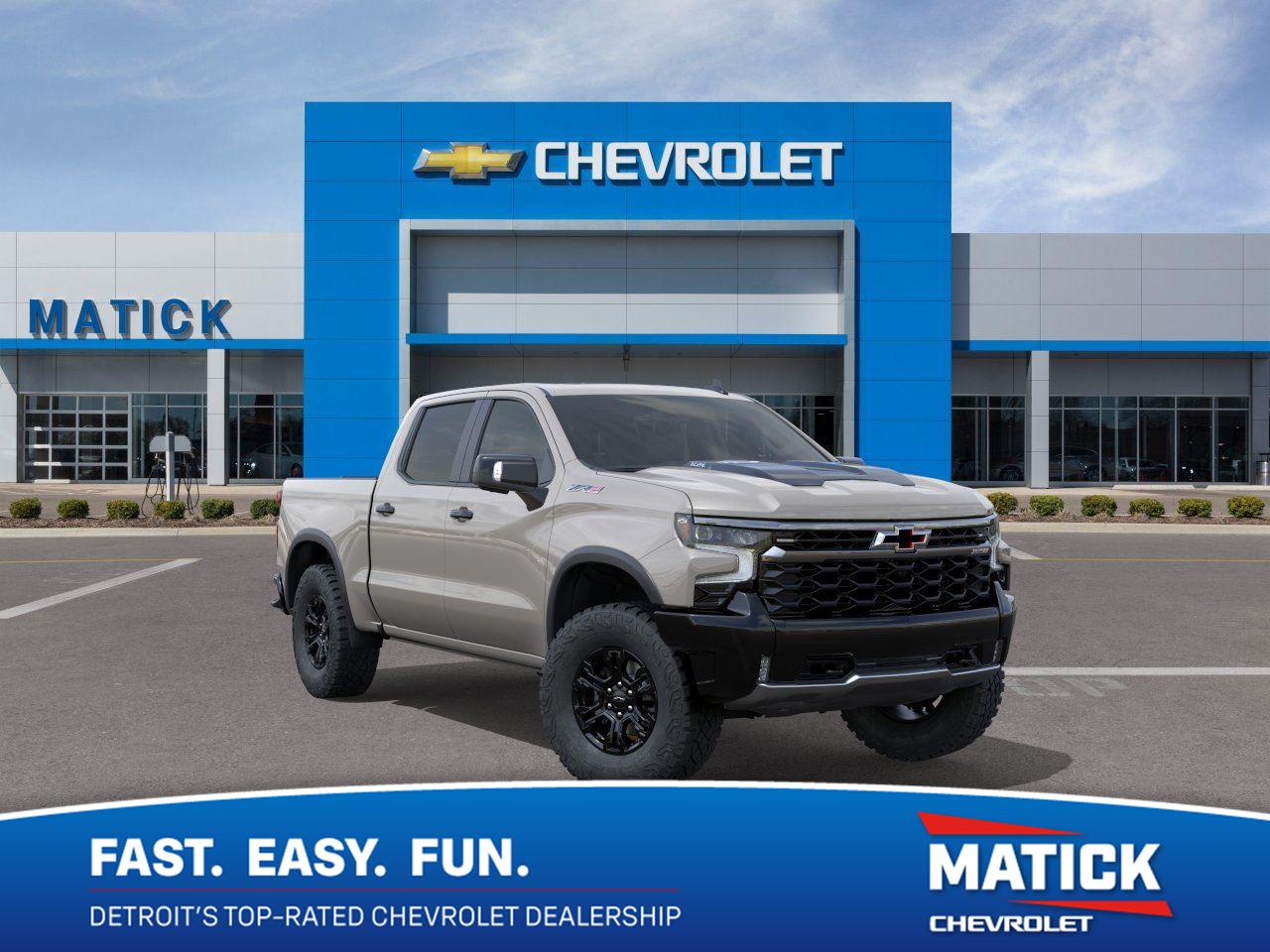 White Sands 2026 Chevrolet Silverado 1500 Pickup Truck Four-Wheel Drive Automatic