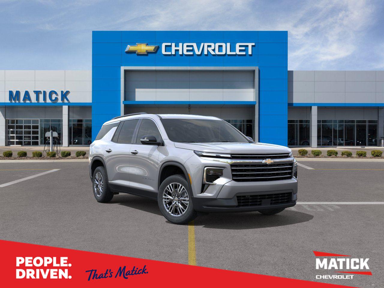Sterling Gray Metallic 2026 Chevrolet Traverse SUV / Crossover Four-Wheel Drive 8-Speed Automatic