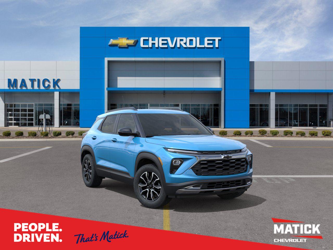 Marina Blue Metallic 2026 Chevrolet Trailblazer SUV / Crossover Front-Wheel Drive Continuously Variable Transmission