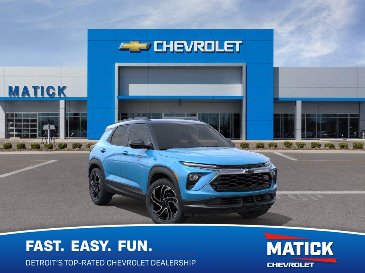 Marina Blue Metallic 2026 Chevrolet Trailblazer SUV / Crossover Four-Wheel Drive 9-Speed Automatic