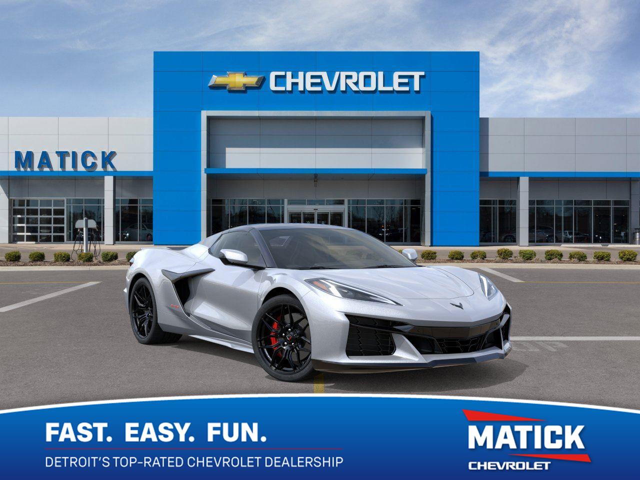 Blade Silver Metallic 2026 Chevrolet Corvette Convertible Rear-Wheel Drive 8-Speed Dual Clutch