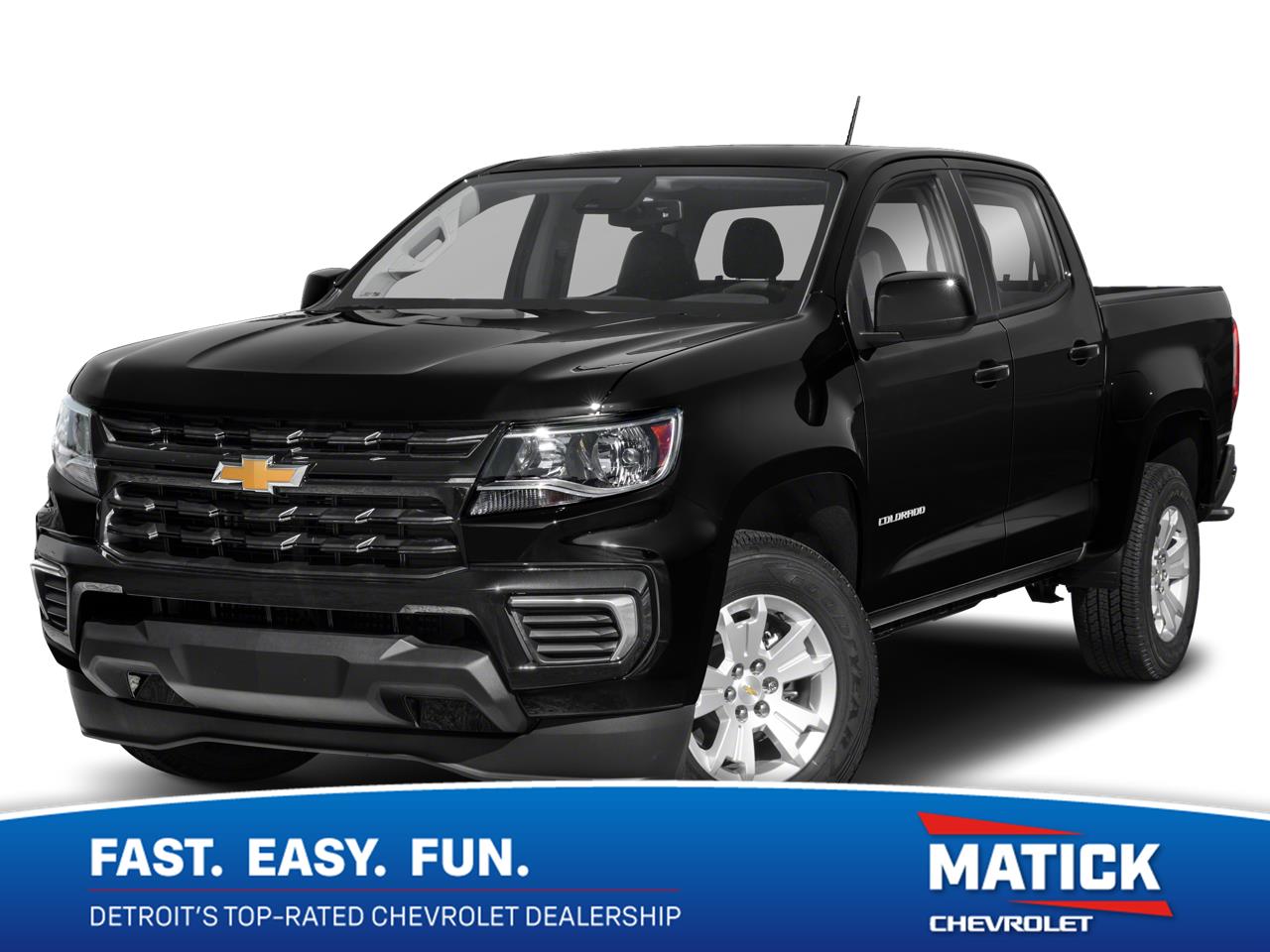 Sand Dune Metallic 2021 Chevrolet Colorado Pickup Truck Four-Wheel Drive 8-Speed Automatic