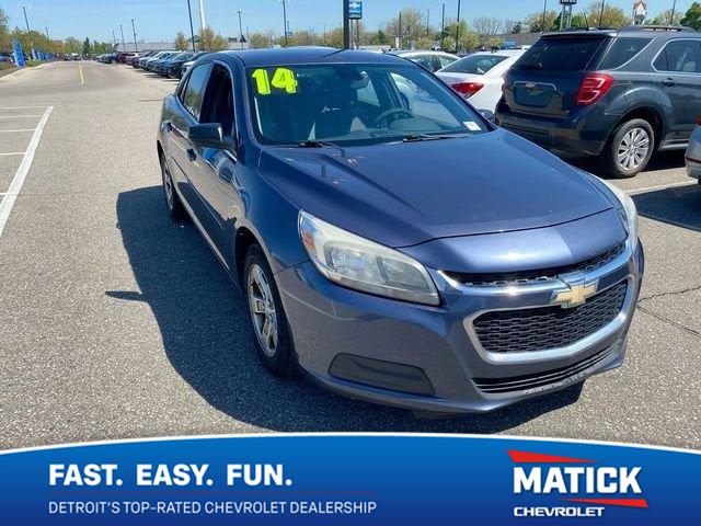 Atlantis Blue Metallic 2014 Chevrolet Malibu Sedan Front-Wheel Drive 6-Speed Automatic