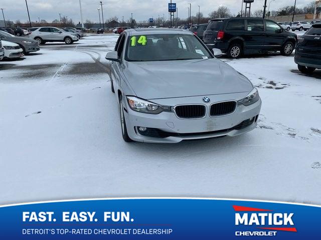 Glacier Silver Metallic 2014 BMW 3 Series Sedan All-Wheel Drive 8-Speed Automatic