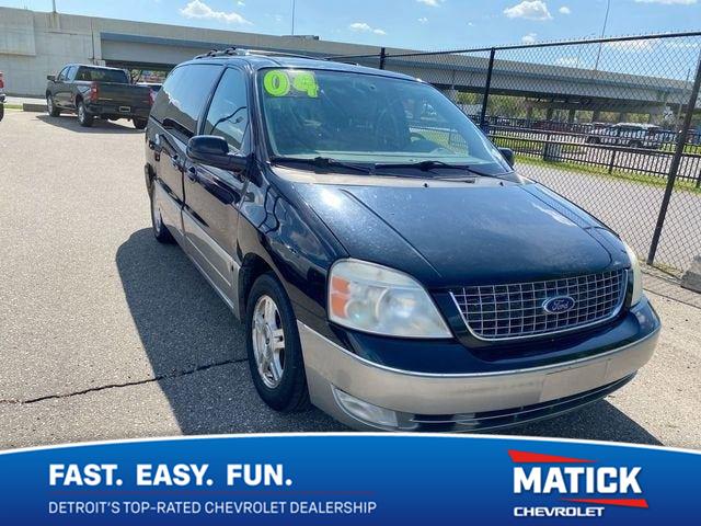 Blue 2004 Ford Freestar Minivan Front-Wheel Drive 4-Speed Automatic Overdrive