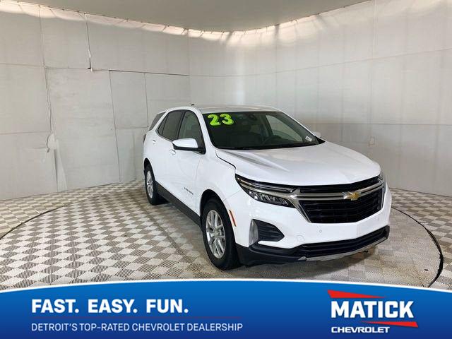 Summit White 2023 Chevrolet Equinox SUV / Crossover Front-Wheel Drive 6-Speed Automatic Overdrive