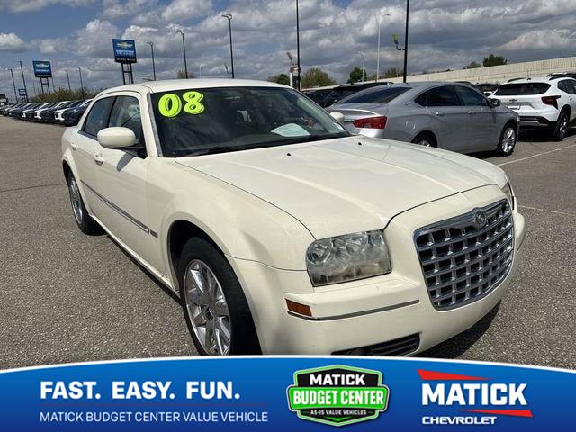 Cool Vanilla 2008 Chrysler 300 Sedan Rear-Wheel Drive 4-Speed Automatic