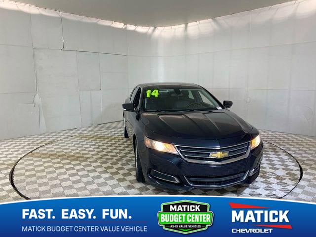 Blue Ray Metallic 2014 Chevrolet Impala Sedan Front-Wheel Drive 6-Speed Automatic Overdrive