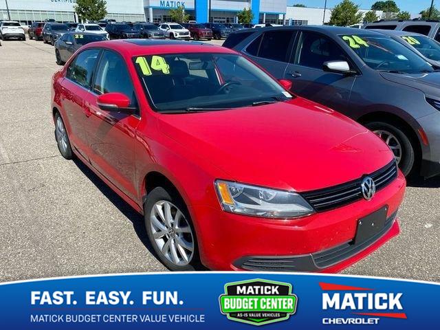 Tornado Red 2014 Volkswagen Jetta Sedan Front-Wheel Drive Automatic