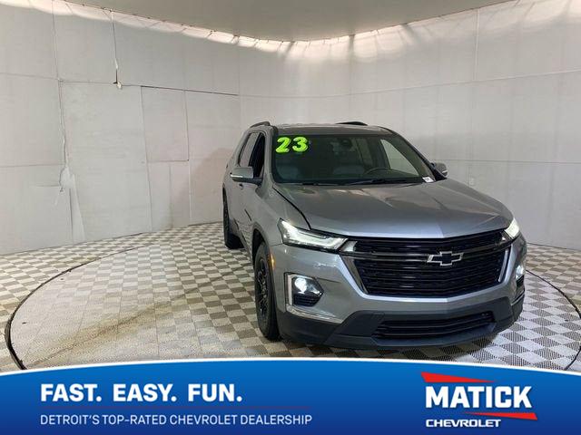 Sterling Gray Metallic 2023 Chevrolet Traverse SUV / Crossover Four-Wheel Drive 9-Speed Automatic