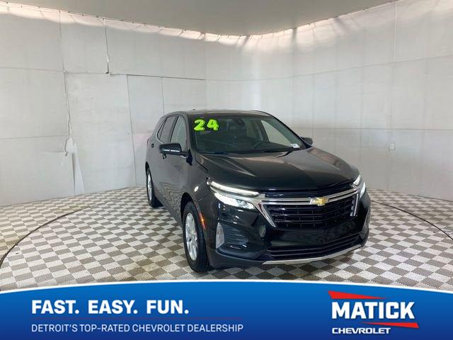 Mosaic Black Metallic 2024 Chevrolet Equinox SUV / Crossover Front-Wheel Drive 6-Speed Automatic Overdrive