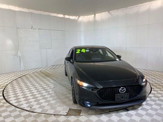 Jet Black Mica 2024 Mazda MAZDA3 Hatchback Front-Wheel Drive Automatic