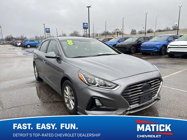 Machine Gray 2018 Hyundai Sonata Sedan Front-Wheel Drive Automatic