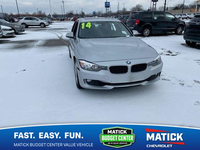 Glacier Silver Metallic 2014 BMW 3 Series Sedan All-Wheel Drive 8-Speed Automatic