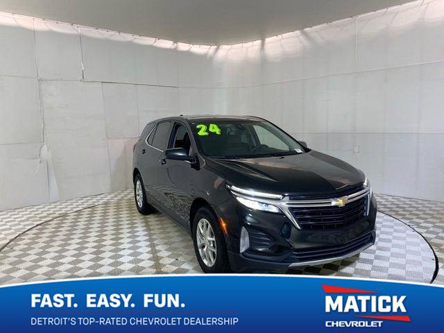 Mosaic Black Metallic 2024 Chevrolet Equinox SUV / Crossover Front-Wheel Drive 6-Speed Automatic Overdrive