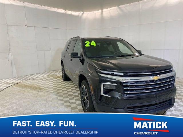 Mosaic Black Metallic 2024 Chevrolet Traverse SUV / Crossover Front-Wheel Drive 8-Speed Automatic