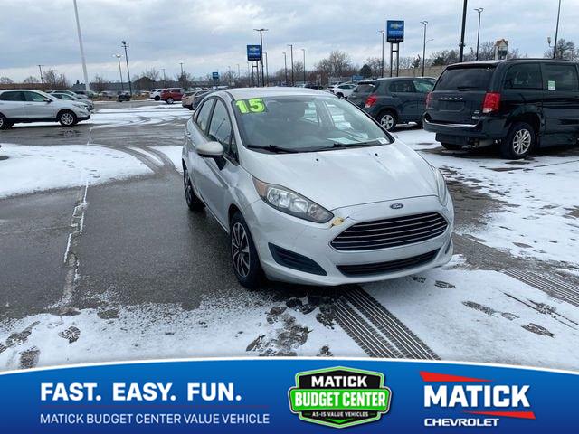 Ingot Silver 2015 Ford Fiesta Sedan Front-Wheel Drive 6-Speed Automatic