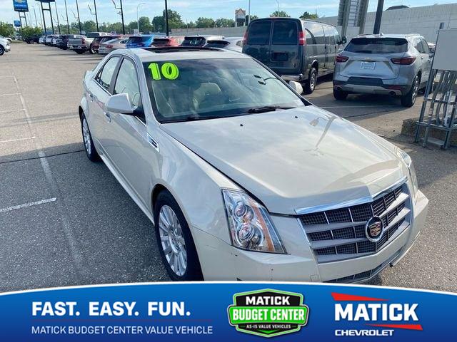 Vanilla Latte 2010 Cadillac CTS Sedan All-Wheel Drive 6-Speed Automatic